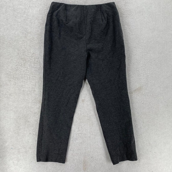 J. Jill Pants - J Jill Pants Ponte Pants Womens MED Slim Ankle Charcoal Gray Pull On‎ Stretchy